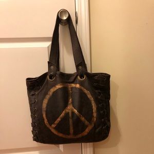 Eyes of Ruth leather bag